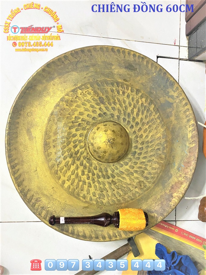 địa chỉ bán chiêng đồng 60cm