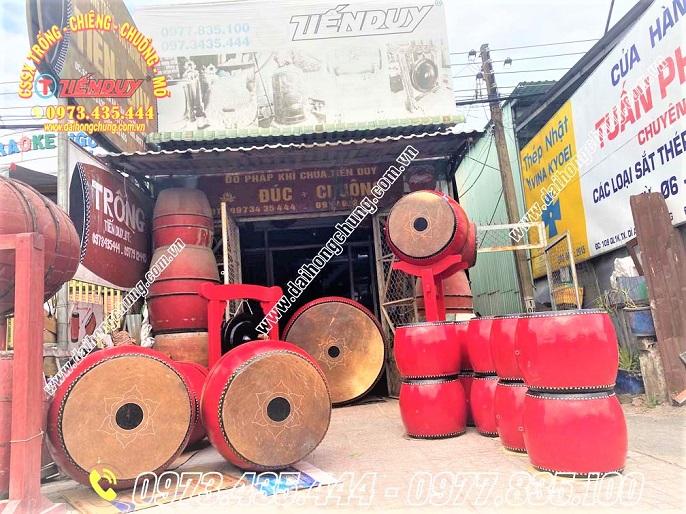 bán chiêng trống nhà thờ ở bình phước