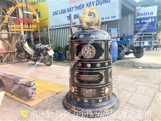 đúc chuông đồng 200kg